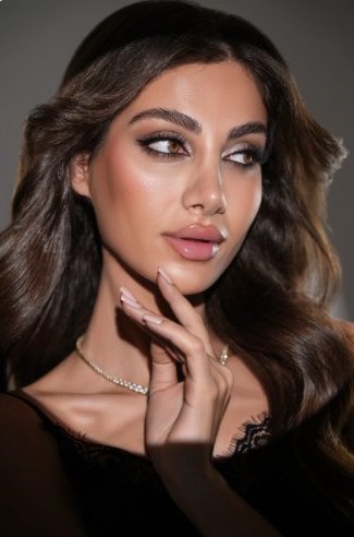 Evening party makeup in Dubai